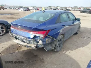 2022 Hyundai Elantra SEL with VIN 5NPLM4AG3NH076553, listed as a IAAI auction lot 41681638 with 35,344 mi miles and . Bid and sale history available at DreamBid. Image 4.
