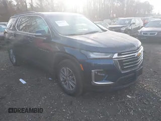 2022 Chevrolet Traverse LT Cloth with VIN 1GNEVGKW3NJ171318, listed as a IAAI auction lot 41261457 with 19,900 mi miles. Bid and sale history available at carsss.com. Image 1.