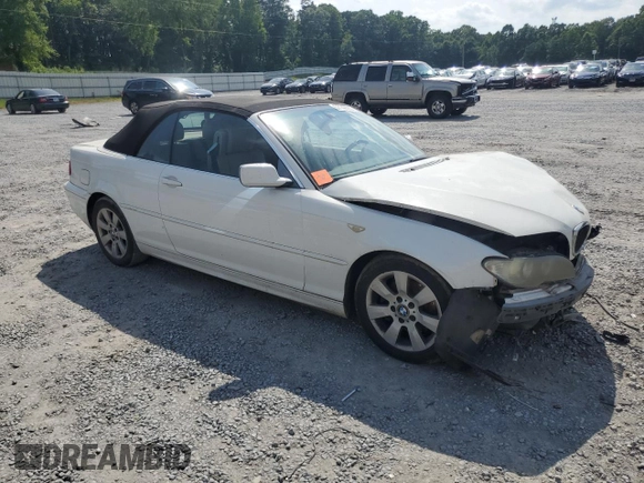 2005 BMW 3 Series 325Ci z VIN WBABW334X5PL38945, wystawiony jako Copart lot #57149565 z przebiegiem 184 975 mil mil oraz Szkoda całkowita • Salvage title. Historia ofert i sprzedaży dostępna na DreamBid. Obrazek 4.