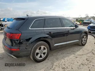 2019 Audi Q7 Premium with VIN WA1AHAF74KD022371, listed as a Copart auction lot 57596815 with 140,650 mi miles and Salvage title. Bid and sale history available at DreamBid. Image 3.
