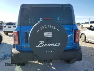 2021 Ford Bronco with VIN 1FMDE5AP6MLA77614, listed as a Copart auction lot 87109254 with 11,515 mi miles and Salvage Title. Bid and sale history available at DreamBid. Image 6.