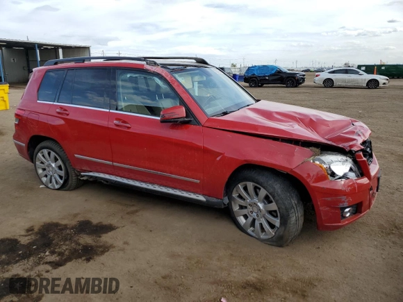 2012 Mercedes-Benz GLK 350 with VIN WDCGG8HB9CF753973, listed as a Copart auction lot 52321945 with 135,067 mi miles and Salvage Title. Bid and sale history available at DreamBid. Image 4.