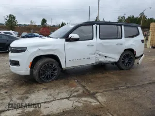 2022 Jeep Grand Wagoneer Series II with VIN 1C4SJVFJ6NS124191, listed as a Copart auction lot 81369554 with 56,508 mi miles and Salvage title. Bid and sale history available at DreamBid. Image 1.