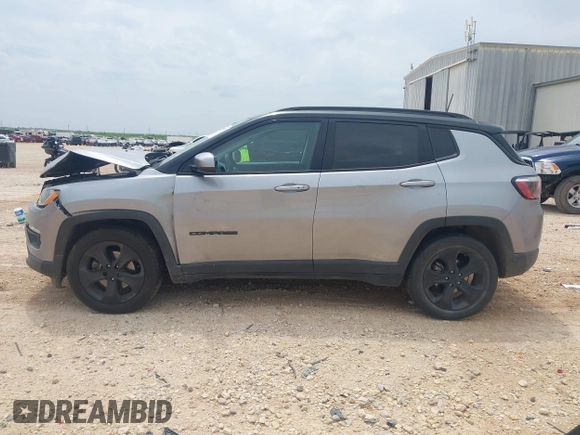2018 Jeep Compass Latitude with VIN 3C4NJCBBXJT494116, listed as a IAAI auction lot 42150992 with 96,125 mi miles and . Bid and sale history available at DreamBid. Image 14.