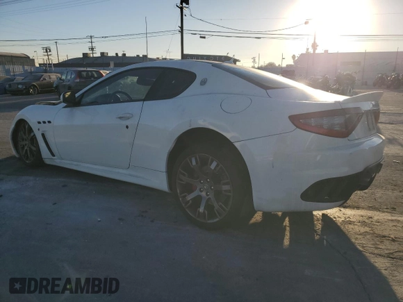 2013 Maserati GranTurismo Sport с VIN ZAM45VLA0D0069194, выставлен на аукционе Copart как лот 84061174 с пробегом 84 549 миль миль и Списание • Salvage title. История ставок и продаж доступна на DreamBid. Изображение 2.