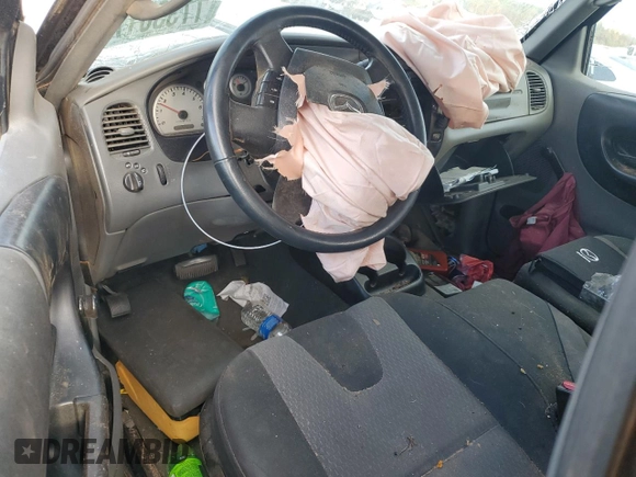 2004 Mazda B-Series 2WD Truck DS with VIN 4F4YR16UX4TM00703, listed as a Copart auction lot 77336174 with Not Provided miles and Salvage Title. Bid and sale history available at carsss.com. Image 8.