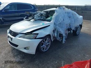 2006 Lexus IS 350 with VIN JTHBE262662003723, listed as a IAAI auction lot 40220441 with Not Provided miles and . Bid and sale history available at DreamBid. Image 2.