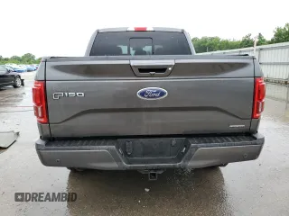 2015 Ford F-150 XLT with VIN 1FTEW1EF7FFB66447, listed as a Copart auction lot 55960855 with 166,518 mi miles and Salvage title. Bid and sale history available at DreamBid. Image 6.