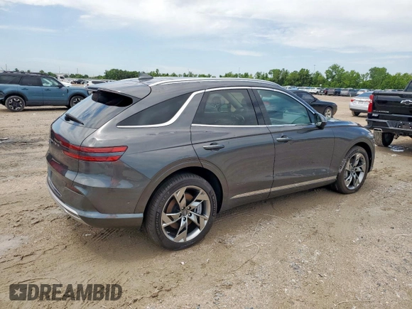 2023 Genesis GV70 Advanced z VIN 5NMMCET11PH001159, wystawiony jako Copart lot #58249315 z przebiegiem 761 mil mil oraz Szkoda całkowita • Salvage title. Historia ofert i sprzedaży dostępna na DreamBid. Obrazek 3.