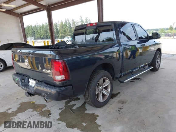 2015 Ram 1500 Sport with VIN 1C6RR7MT1FS508640, listed as a IAAI auction lot 42565679 with 93,810 mi miles and . Bid and sale history available at DreamBid. Image 4.