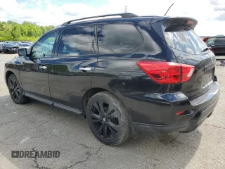 2018 Nissan Pathfinder SL with VIN 5N1DR2MM2JC627360, listed as a Copart auction lot 55961395 with 146,453 mi miles and Salvage title. Bid and sale history available at DreamBid. Image 2.