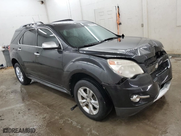2011 Chevrolet Equinox LT w/2LT with VIN 2CNALPEC9B6475935, listed as a Copart auction lot 46810585 with 164,142 mi miles and Salvage Title. Bid and sale history available at carsss.com. Image 4.