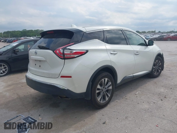 2017 Nissan Murano Platinum with VIN 5N1AZ2MG7HN146371, listed as a IAAI auction lot 42271873 with 118,856 mi miles and . Bid and sale history available at DreamBid. Image 4.