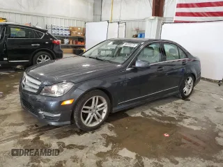 2013 Mercedes-Benz C 250 Sport with VIN WDDGF4HB7DR292456, listed as a Copart auction lot 66205575 with 201,874 mi miles and Clean title. Bid and sale history available at DreamBid. Image 1.