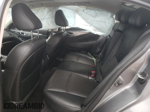 2016 Infiniti Q50 Red Sport 400 с VIN JN1FV7AR7GM450381, выставлен на аукционе Copart как лот 49452785 с пробегом 81 697 миль миль и Списание • Salvage title. История ставок и продаж доступна на DreamBid. Изображение 11.