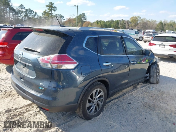 2014 Nissan Rogue SV with VIN 5N1AT2MT4EC778685, listed as a IAAI auction lot 41897568 with 135,922 mi miles and . Bid and sale history available at carsss.com. Image 4.