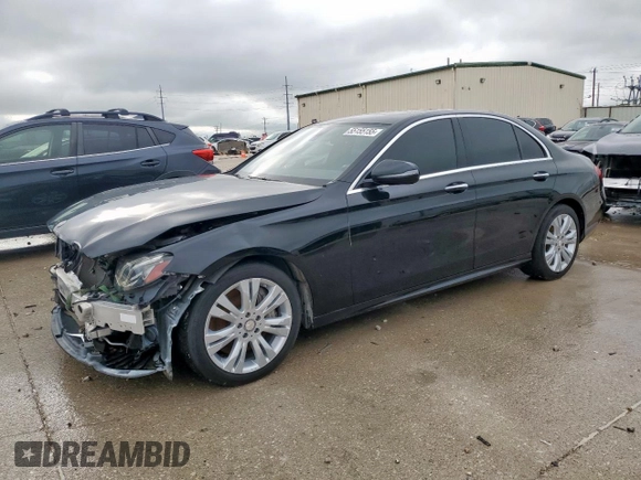 2018 Mercedes-Benz E-Class E 300 with VIN WDDZF4JB3JA377811, listed as a Copart auction lot 55155155 with 97,614 mi miles and Clean Title. Bid and sale history available at carsss.com. Image 1.