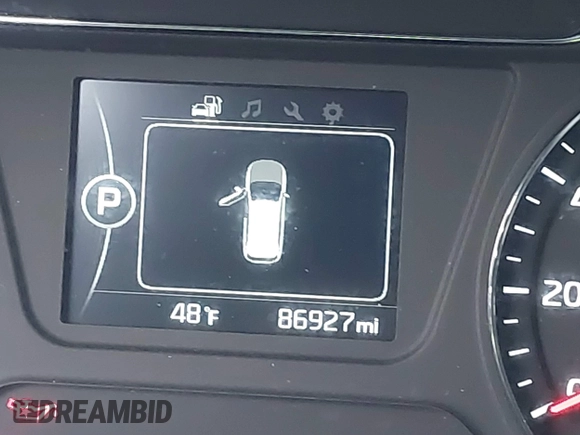 2018 Kia Sorento LX with VIN 5XYPG4A3XJG380986, listed as a IAAI auction lot 41732312 with 86,927 mi miles. Bid and sale history available at carsss.com. Image 15.