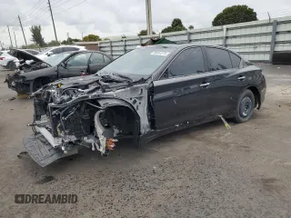 2024 Infiniti Q50 Red Sport 400 with VIN JN1FV7DR7RM680467, listed as a Copart auction lot 86691374 with 51 mi miles and Non repairable. Bid and sale history available at DreamBid. Image 1.