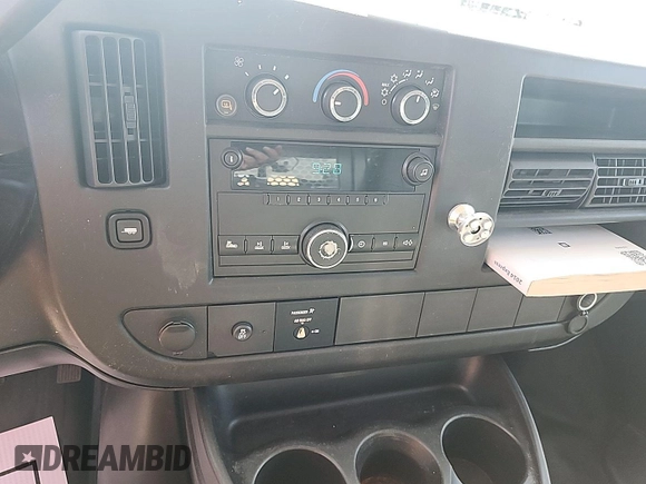 2014 Chevrolet Express Cargo with VIN 1GCWGFCG4E1148722, listed as a IAAI auction lot 42843884 with 188,945 mi miles and . Bid and sale history available at DreamBid. Image 8.