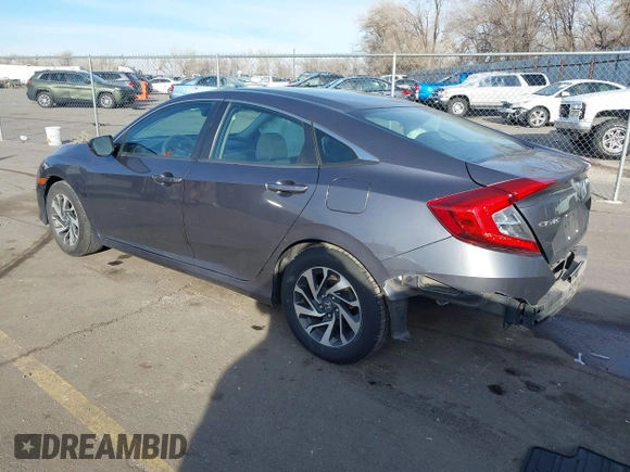 2016 Honda Civic Sedan EX with VIN 19XFC2F77GE242500, listed as a IAAI auction lot 41296714 with 143,051 mi miles. Bid and sale history available at carsss.com. Image 3.