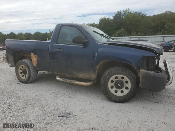 2011 Chevrolet Silverado 1500 Work Truck with VIN 1GCNCPEX1BZ281221, listed as a Copart auction lot 73352954 with 153,949 mi miles and Salvage Title. Bid and sale history available at carsss.com. Image 4.