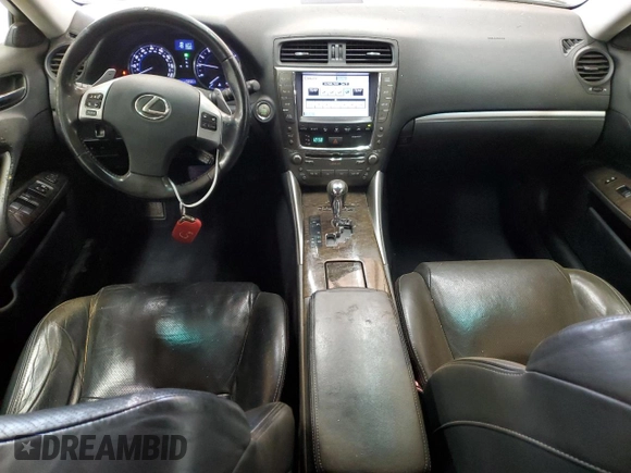 2011 Lexus IS 250 with VIN JTHBF5C28B5154249, listed as a Copart auction lot 48106415 with 170,551 mi miles and Salvage Title. Bid and sale history available at DreamBid. Image 8.