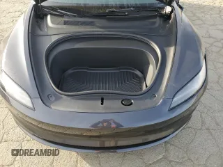 2025 Tesla Model 3 Long Range with VIN 5YJ3E1EA0SF922262, listed as a Copart auction lot 48358095 with 831 mi miles and Salvage title. Bid and sale history available at DreamBid. Image 12.
