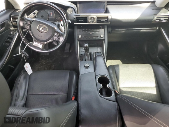 2017 Lexus IS 300 with VIN JTHCM1D26H5016901, listed as a Copart auction lot 54418865 with 146,642 mi miles and Salvage title. Bid and sale history available at DreamBid. Image 8.