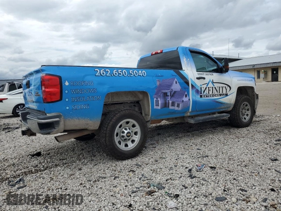 2018 Chevrolet Silverado 3500HD Work Truck with VIN 1GC3KYCG7JZ255935, listed as a Copart auction lot 69586914 with 212,833 mi miles and Salvage Title. Bid and sale history available at carsss.com. Image 3.