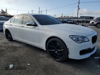 2014 BMW 7 Series 750i с VIN WBAYA8C53ED499850, выставлен на аукционе Copart как лот 43049625 с пробегом 85 780 миль миль и Списание • Salvage title. История ставок и продаж доступна на DreamBid. Изображение 4.