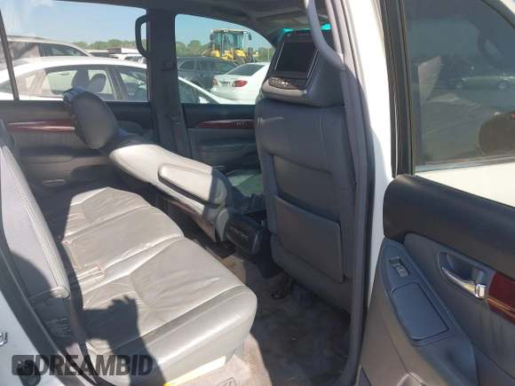 2008 Lexus GX 470 with VIN JTJBT20X380149150, listed as a IAAI auction lot 41975793 with Not Provided miles. Bid and sale history available at carsss.com. Image 8.