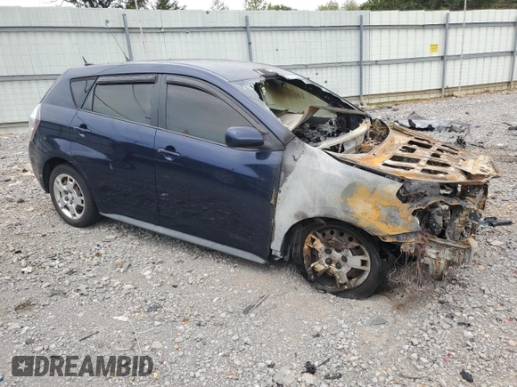 2009 Pontiac Vibe w/1SB with VIN 5Y2SP67029Z450755, listed as a Copart auction lot 70030424 with 0 mi miles and Non Repairable. Bid and sale history available at carsss.com. Image 4.