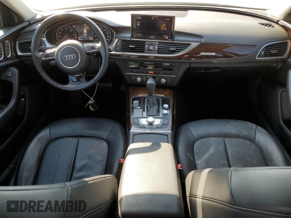 2016 Audi A6 2.0T Premium Plus with VIN WAUGFAFC2GN124981, listed as a Copart auction lot 43656653 with 74,400 mi miles. Bid and sale history available at carsss.com. Image 8.