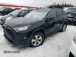2021 Toyota RAV4 with VIN 2T3R1RFV1MC184699, listed as a Copart auction lot 45277215 with 184,153 mi miles and Non repairable. Bid and sale history available at DreamBid. Image 1.