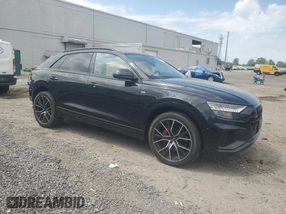 2023 Audi Q8 Premium Plus z VIN WA1EVBF19PD023387, wystawiony jako Copart lot #53536155 z przebiegiem 26 483 mil mil oraz Szkoda całkowita • Salvage title. Historia ofert i sprzedaży dostępna na DreamBid. Obrazek 4.