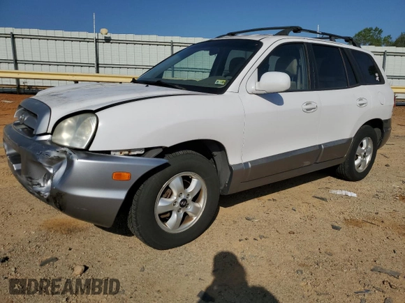 2006 Hyundai Santa Fe GLS with VIN KM8SC73D56U098592, listed as a Copart auction lot 53547375 with 189,269 mi miles and Salvage Title. Bid and sale history available at carsss.com. Image 1.
