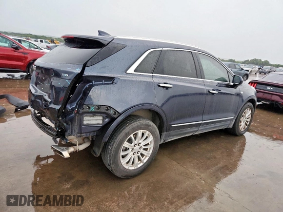2018 Cadillac XT5 FWD with VIN 1GYKNARS8JZ110094, listed as a Copart auction lot 60626465 with 120,043 mi miles and Salvage title. Bid and sale history available at DreamBid. Image 3.