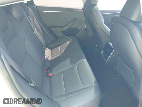 2025 Tesla Model 3 Long Range with VIN 5YJ3E1EB3SF914858, listed as a IAAI auction lot 42719707 with 5,849 mi miles and . Bid and sale history available at DreamBid. Image 8.