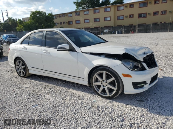 2014 Mercedes-Benz C C 250 Sport with VIN WDDGF4HBXEA955843, listed as a Copart auction lot 54499075 with 122,933 mi miles and Salvage Title. Bid and sale history available at carsss.com. Image 4.