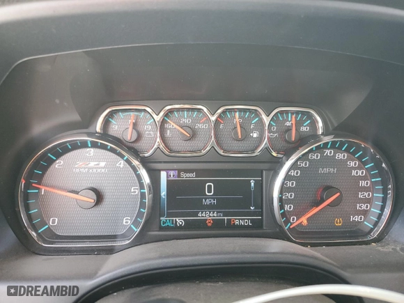 2018 Chevrolet Silverado 1500 LT with VIN 1GCVKREC6JZ247673, listed as a Copart auction lot 89088055 with 44,244 mi miles and Salvage Title. Bid and sale history available at carsss.com. Image 9.
