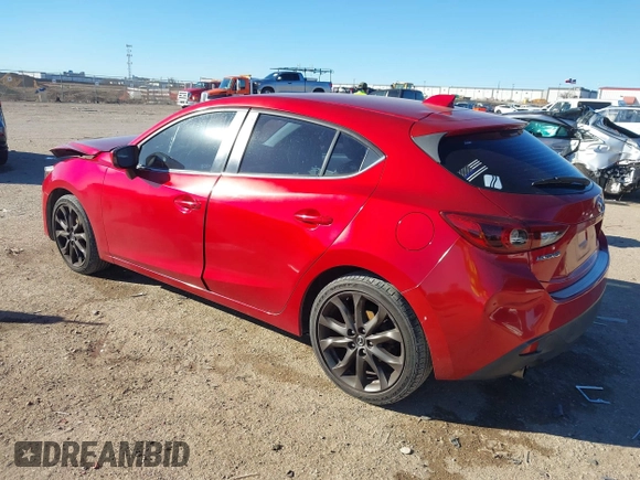 2015 Mazda 3 S Grand Touring with VIN JM1BM1M39F1254039, listed as a IAAI auction lot 41225054 with 87,597 mi miles and . Bid and sale history available at DreamBid. Image 3.