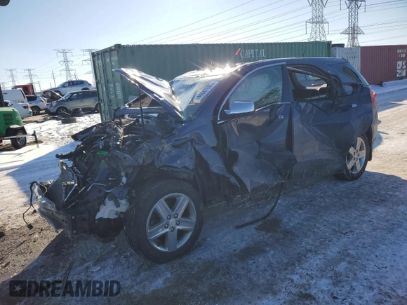 2014 Chevrolet Equinox LTZ with VIN 2GNFLHE3XE6193220, listed as a Copart auction lot 46047885 with 0 mi miles and Salvage Title. Bid and sale history available at carsss.com. Image 1.