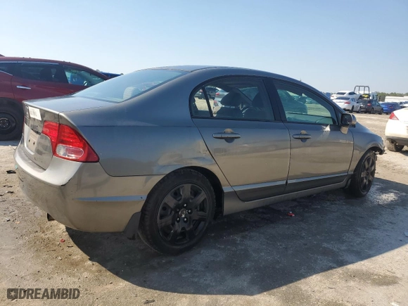 2007 Honda Civic Sdn LX with VIN 1HGFA16597L085785, listed as a Copart auction lot 47041095 with 248,466 mi miles and Salvage Title. Bid and sale history available at carsss.com. Image 3.
