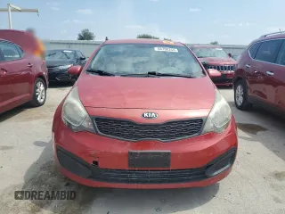 2013 Kia Rio LX with VIN KNADM4A30D6307304, listed as a Copart auction lot 66700254 with Not Provided miles and Salvage Title. Bid and sale history available at carsss.com. Image 5.