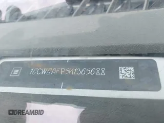 2019 Chevrolet Express Cargo с VIN 1GCWGAFP5K1365688, выставлен на аукционе IAAI как лот 42423135 с пробегом 216 450 миль миль и . История ставок и продаж доступна на DreamBid. Изображение 9.