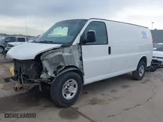 2011 Chevrolet Express Cargo Van with VIN 1GCWGFBA2B1154429, listed as a IAAI auction lot 41349126 with 224,043 mi miles. Bid and sale history available at carsss.com. Image 18.