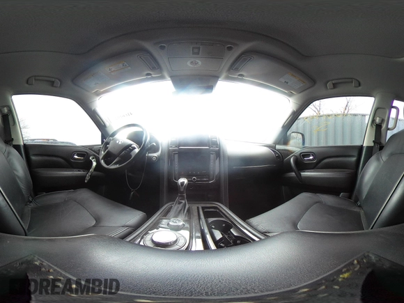 2021 Infiniti QX80 Luxe with VIN JN8AZ2AE1M9272448, listed as a IAAI auction lot 41661947 with 60,183 mi miles and . Bid and sale history available at DreamBid. Image 18.
