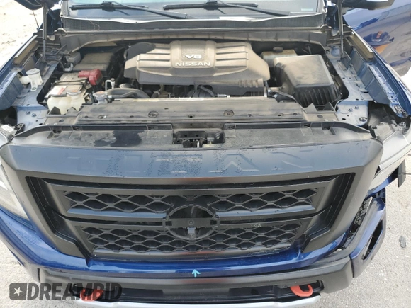 2020 Nissan Titan SL с VIN 1N6AA1ED2LN505013, выставлен на аукционе Copart как лот 56933185 с пробегом 91 342 миль миль и Списание • Salvage title. История ставок и продаж доступна на DreamBid. Изображение 11.