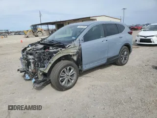 2022 Honda CR-V EX with VIN 5J6RW1H58NA000061, listed as a Copart auction lot 46437895 with 13,710 mi miles and Salvage Title. Bid and sale history available at carsss.com. Image 1.